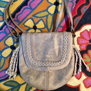 Lucky Brand Leather Crossover Bag
